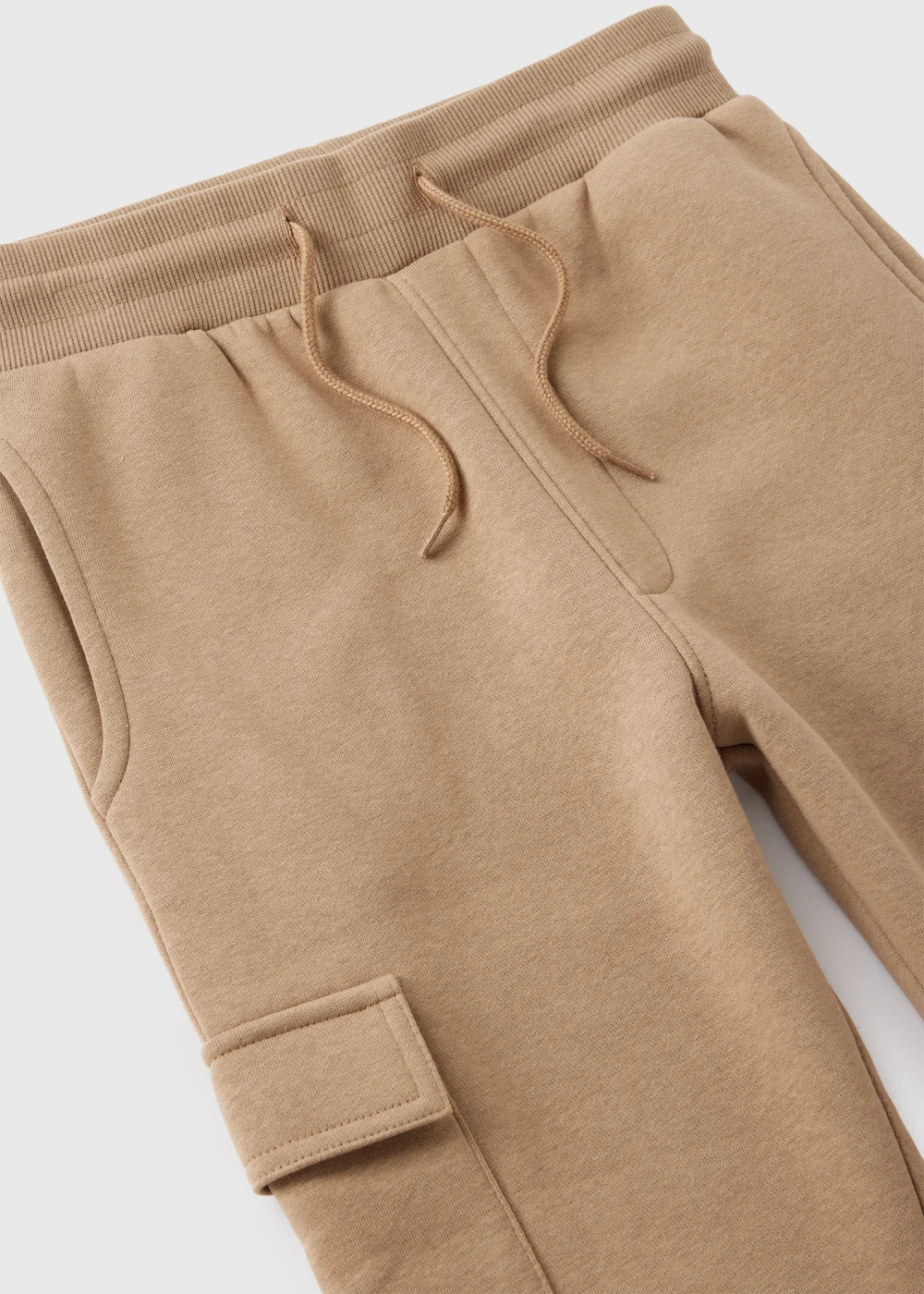 Boys Tan Cargo Jogging Bottoms (7-15yrs) - 8 Yrs Image 2