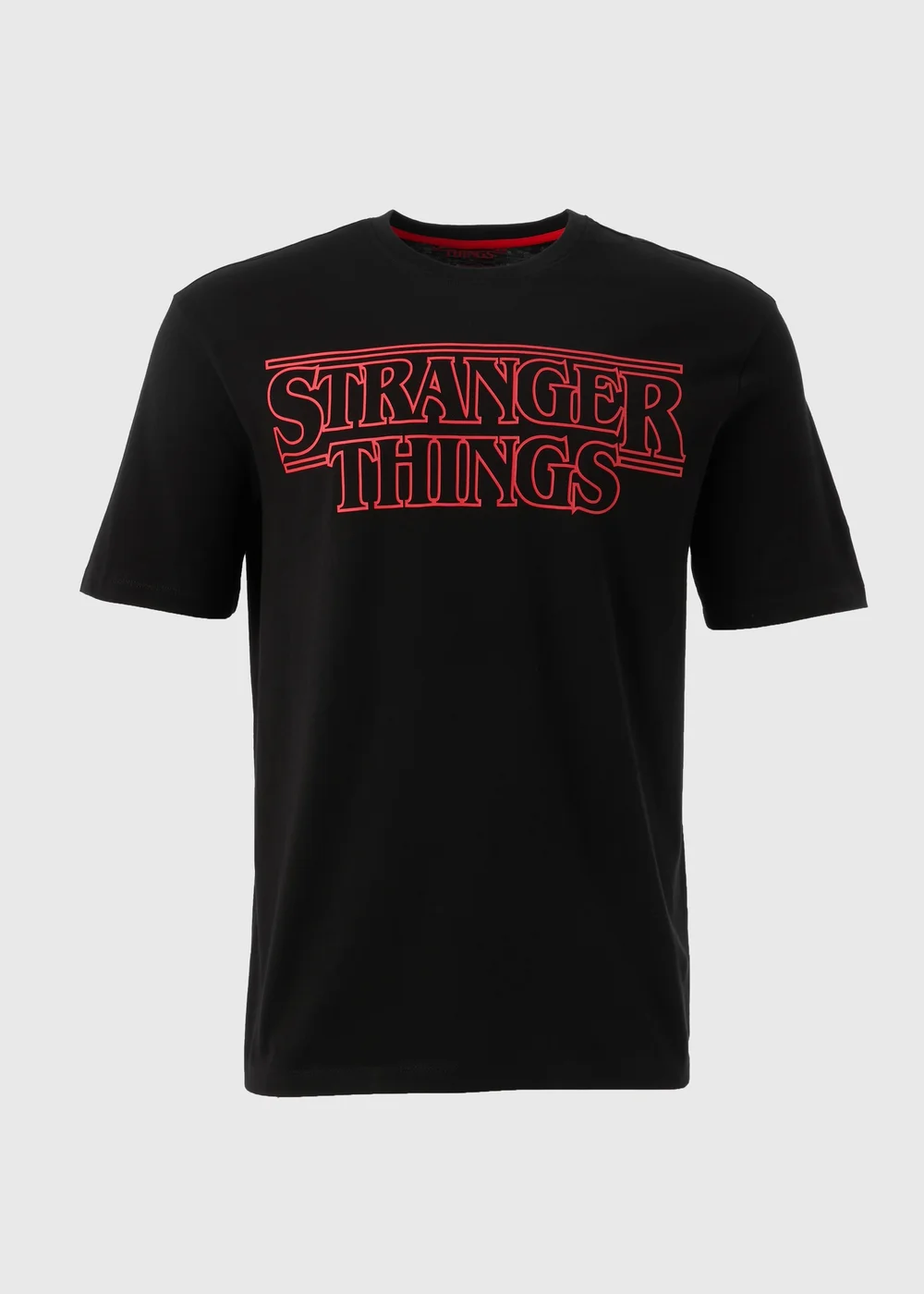 Black Stranger Things T-Shirt - S Image 5