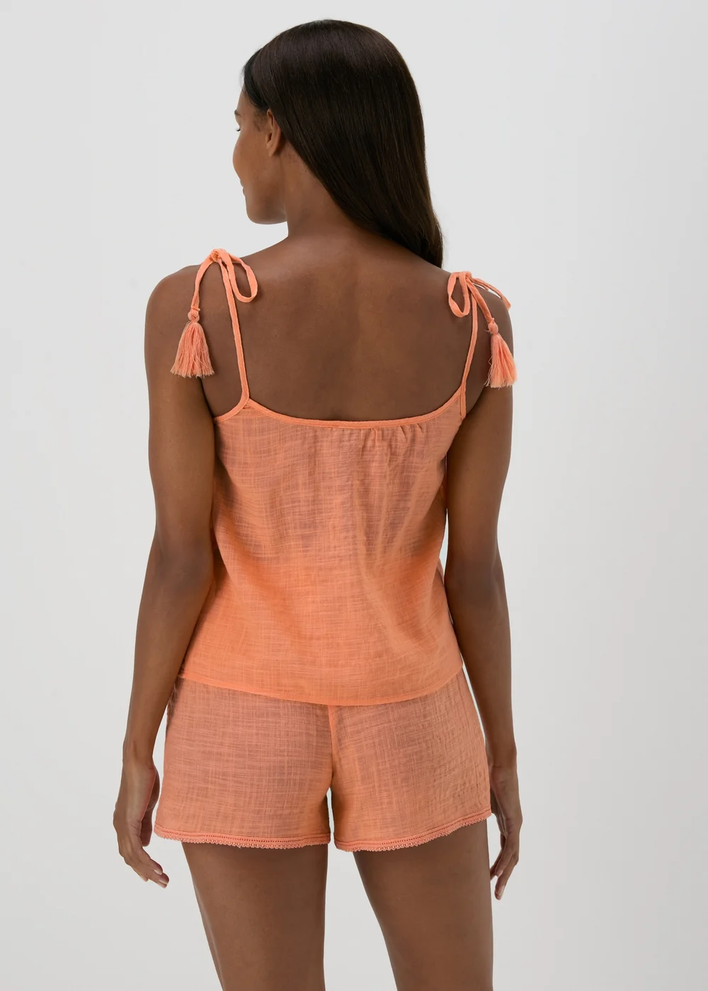 Orange Co Ord Cami Top - Extra small Image 2