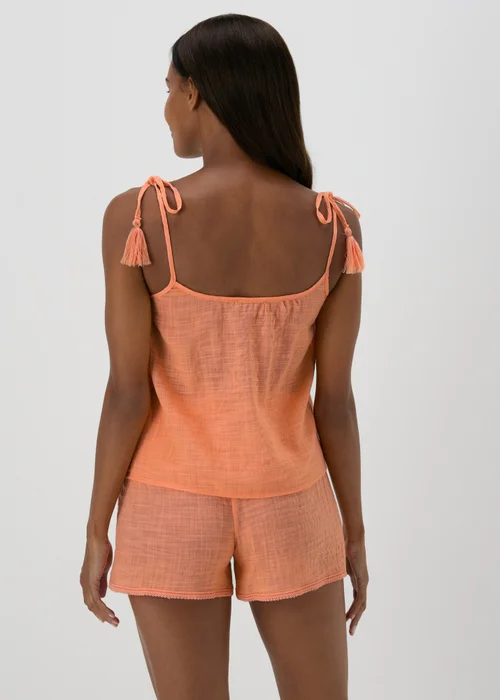 Orange Co Ord Cami Top - Extra small Image 2