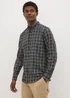 Black Check Shirt - S Image 3