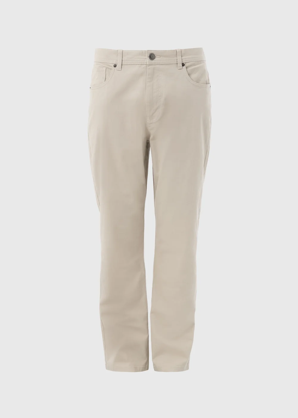 Lincoln Bone 5 Pocket Trousers - 32 Waist Regular Image 5