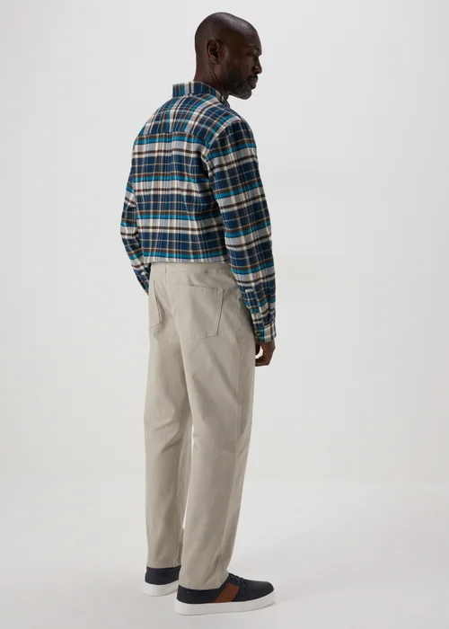 Lincoln Bone 5 Pocket Trousers - 32 Waist Regular Image 2