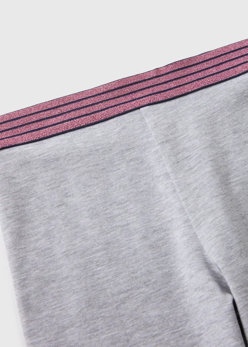 Girls Grey Lurex Leggings (7-15yrs) - 8 Yrs Image 2
