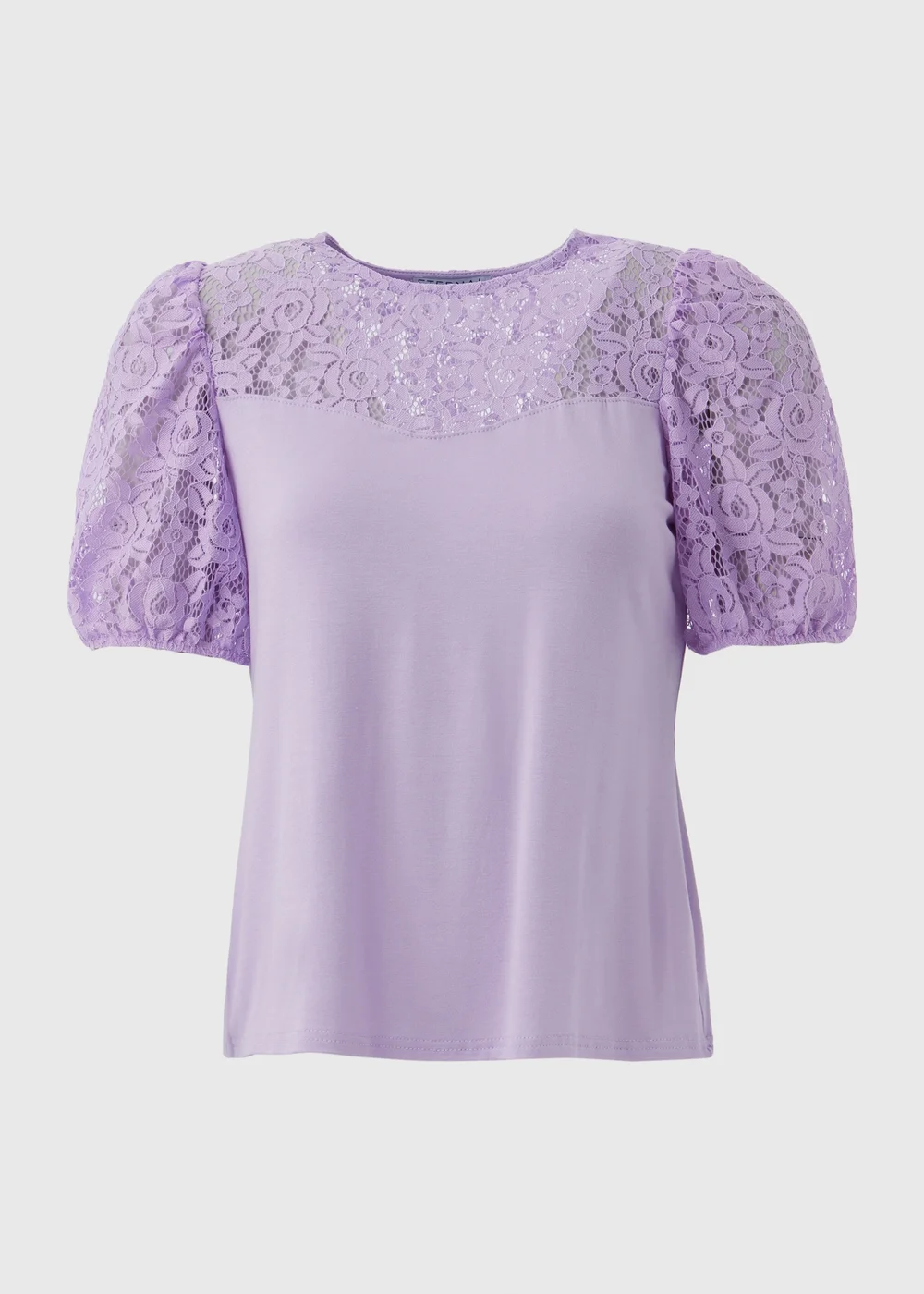 Lilac Lace T-Shirt - 8 Image 4