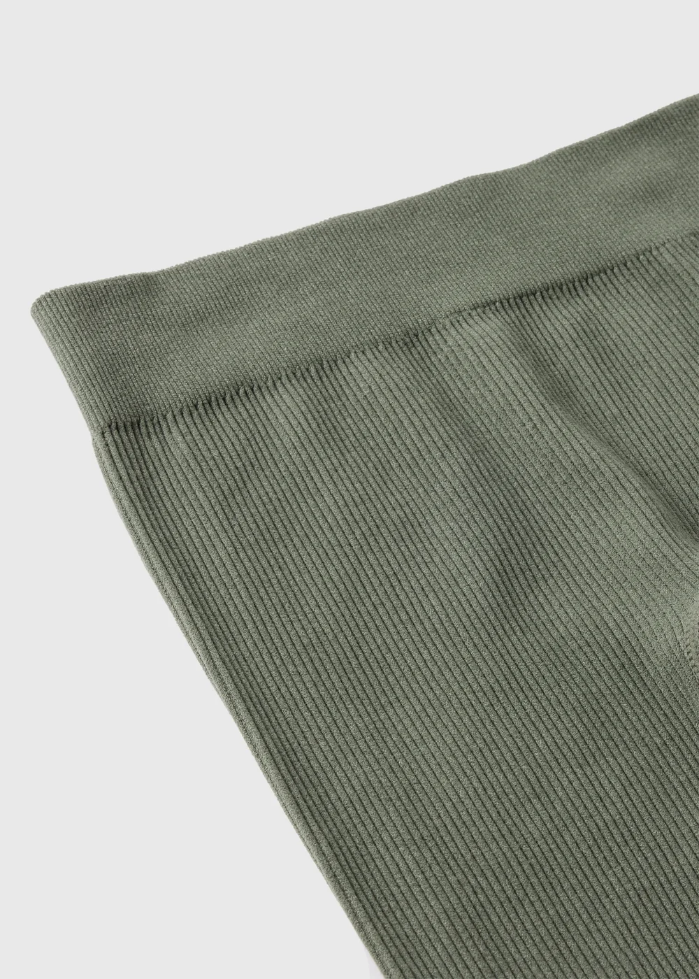 Girls Khaki Seamless Leggings (7-15yrs) - S Image 2