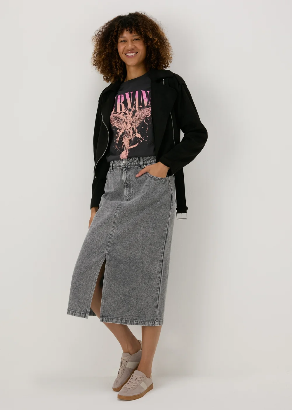 Grey Nirvana T-Shirt - S Image 4