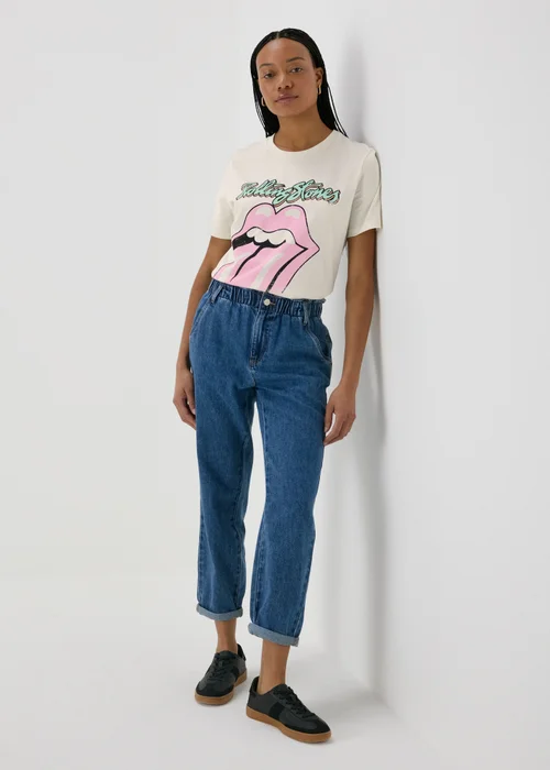 Cream Rolling Stones T-Shirt - Small Image 4