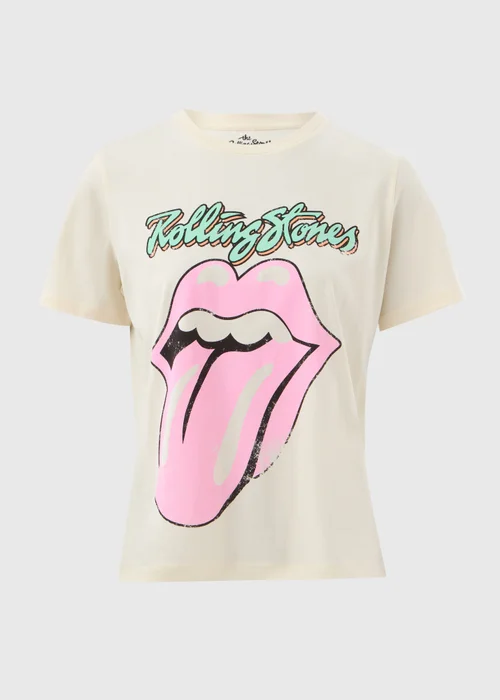 Cream Rolling Stones T-Shirt - Small Image 5