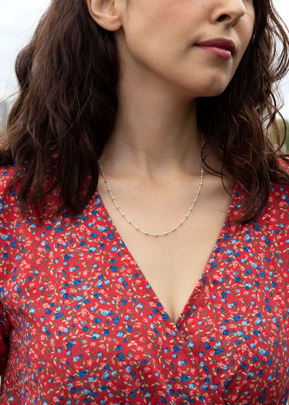 Golden Moments Sterling Silver Ball Chain - One Size Image 3
