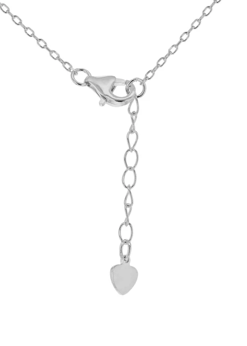 Golden Moments Sterling Silver Aquarius Star Constellation Necklace - One Size Image 2