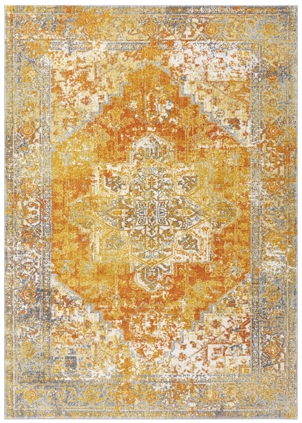 Asiatic Vintage Burnt Orange Rug - 80 x 150 Image 1