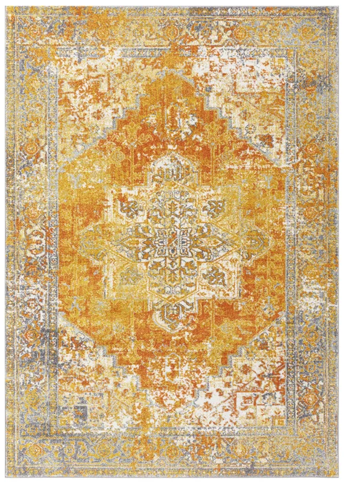 Asiatic Vintage Burnt Orange Rug - 80 x 150 Image 1