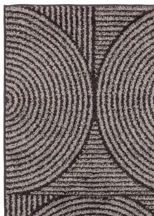 Asiatic Muse Grey/Black Swirl Rug - 80 x 150 Image 4