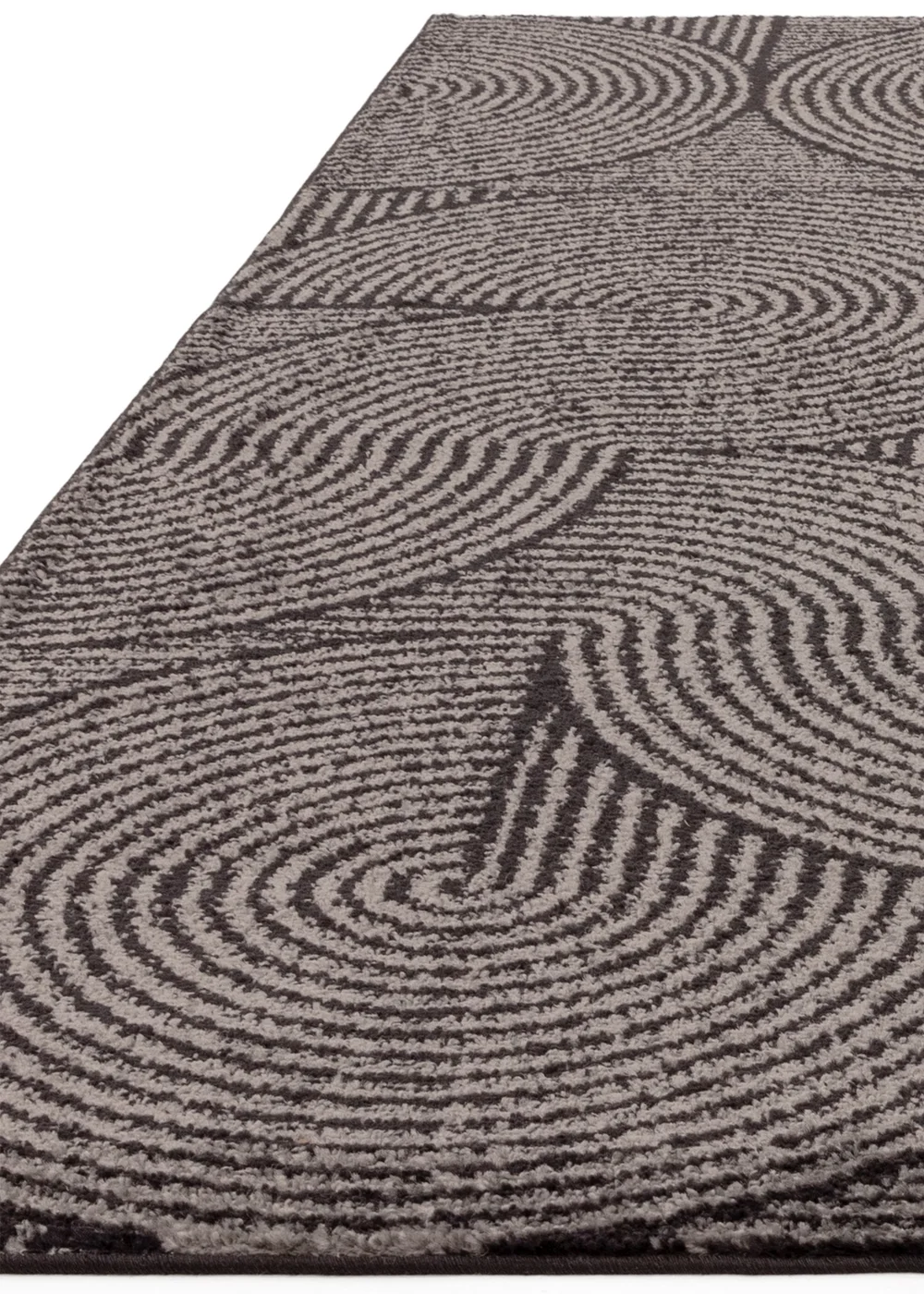 Asiatic Muse Grey/Black Swirl Rug - 80 x 150 Image 3