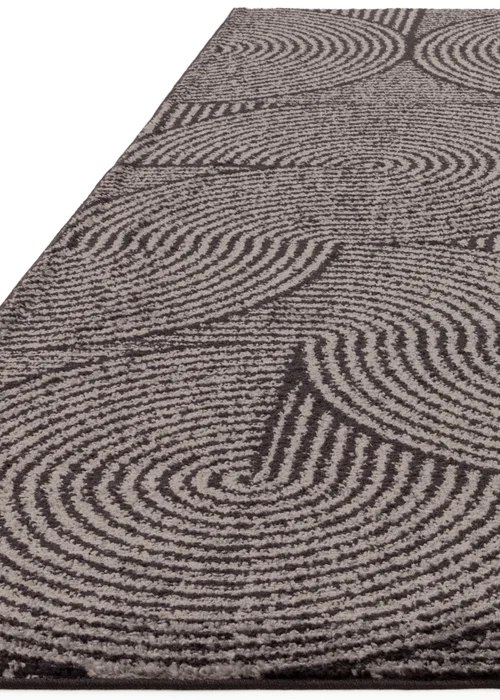 Asiatic Muse Grey/Black Swirl Rug - 80 x 150 Image 3