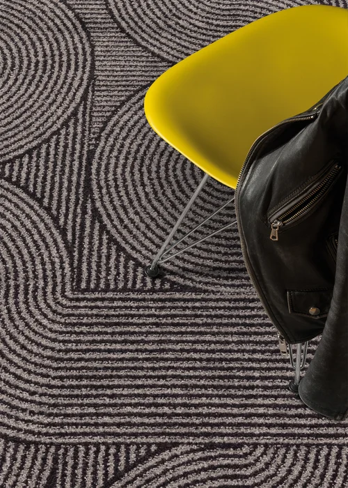 Asiatic Muse Grey/Black Swirl Rug - 80 x 150 Image 2