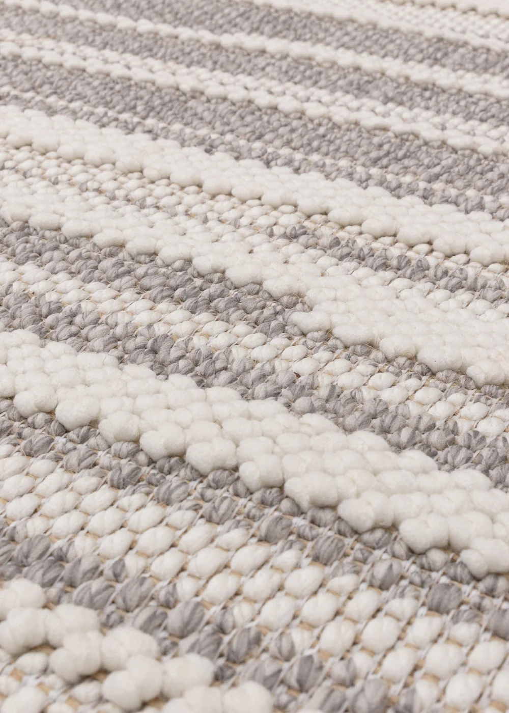 Asiatic Camber Stripe Grey Rug - 80 x 150 Image 5