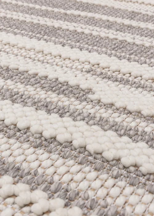 Asiatic Camber Stripe Grey Rug - 80 x 150 Image 5