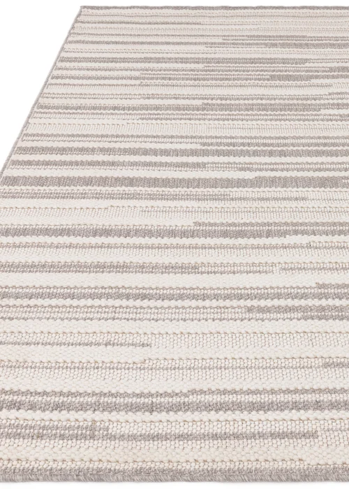 Asiatic Camber Stripe Grey Rug - 80 x 150 Image 3