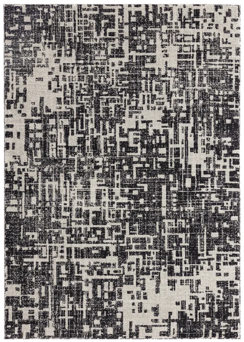 Asiatic Abstract Charcoal Rug - 80 x 150 Image 1