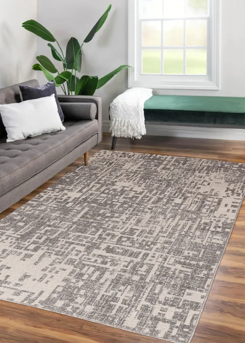 Asiatic Abstract Grey Rug - 80 x 150 Image 2