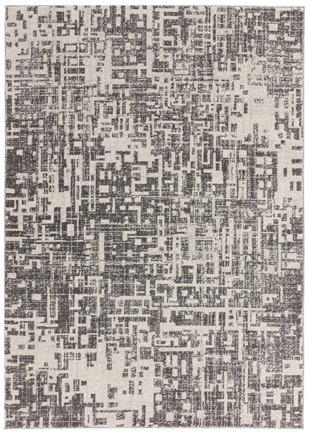 Asiatic Abstract Grey Rug - 80 x 150 Image 1