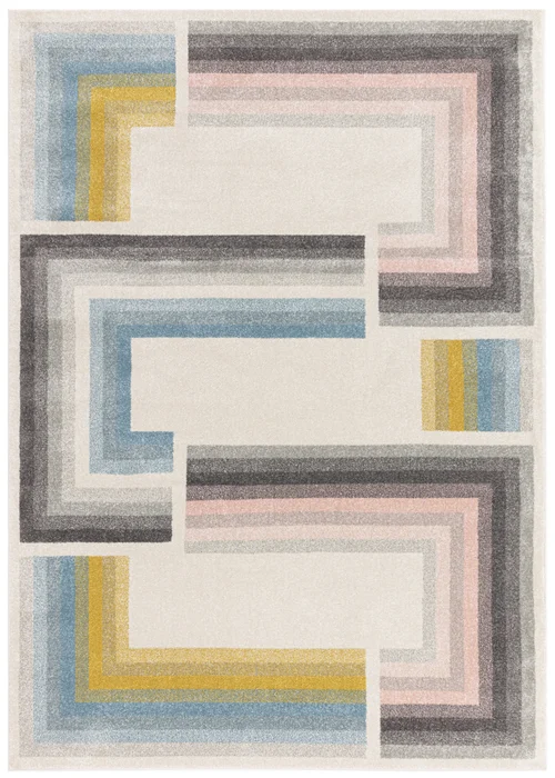 Asiatic Geo Pastel Rug - 80 x 150 Image 1