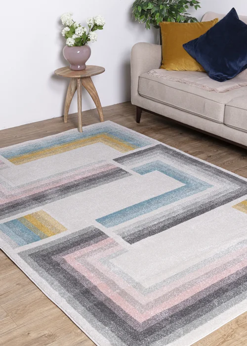 Asiatic Geo Pastel Rug - 80 x 150 Image 2