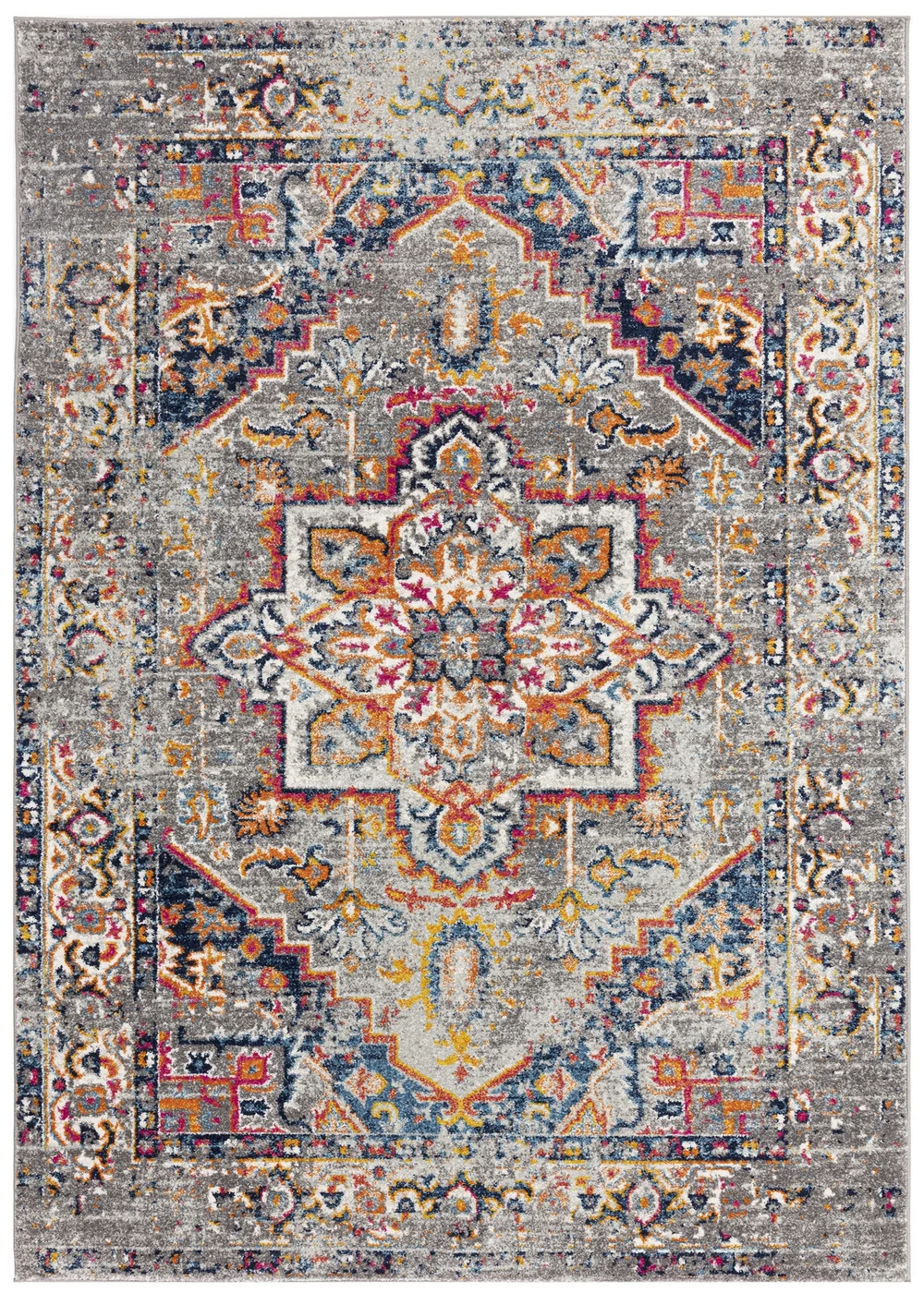 Asiatic Vintage Distressed Earth Rug - 80 x 150 Image 1