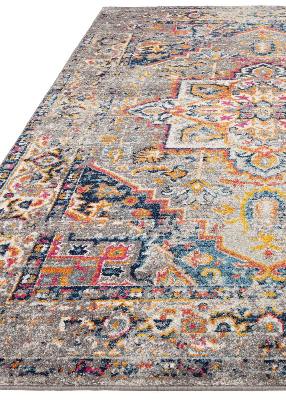 Asiatic Vintage Distressed Earth Rug - 80 x 150 Image 3