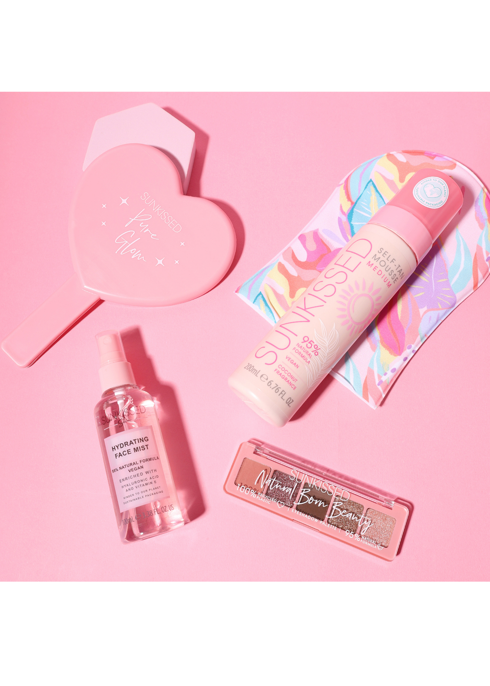Sunkissed Pure Glow Collection Medium Tanning Gift Set - One Size Image 1