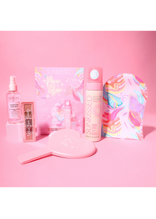 Sunkissed Pure Glow Collection Medium Tanning Gift Set - One Size Image 2