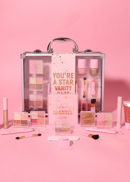 Q-KI You're A Star Vanity Case 33 Piece Makeup Set - One Size Image 2
