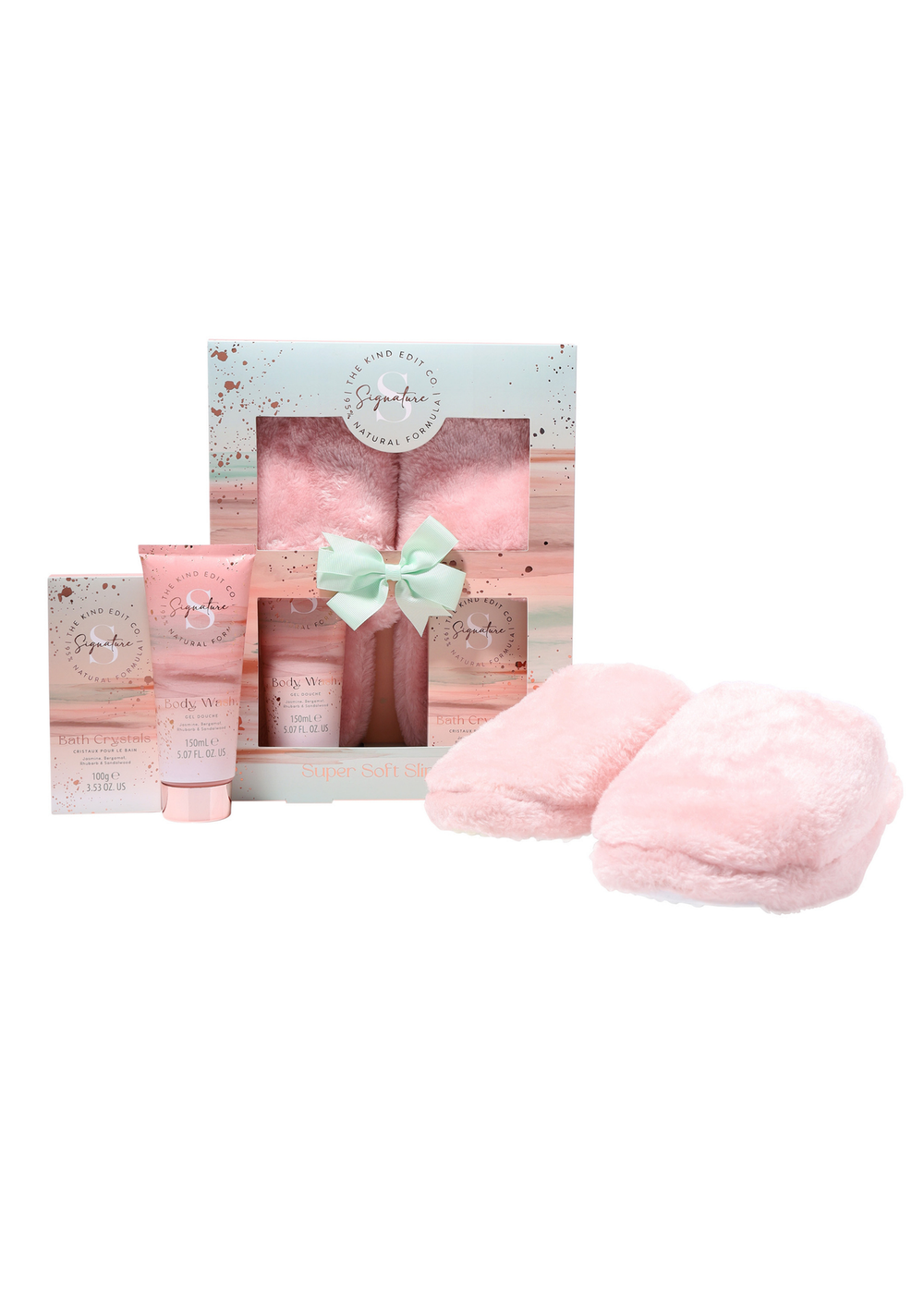 The Kind Edit Co. Signature Slipper Set Gift Set - One Size Image 1