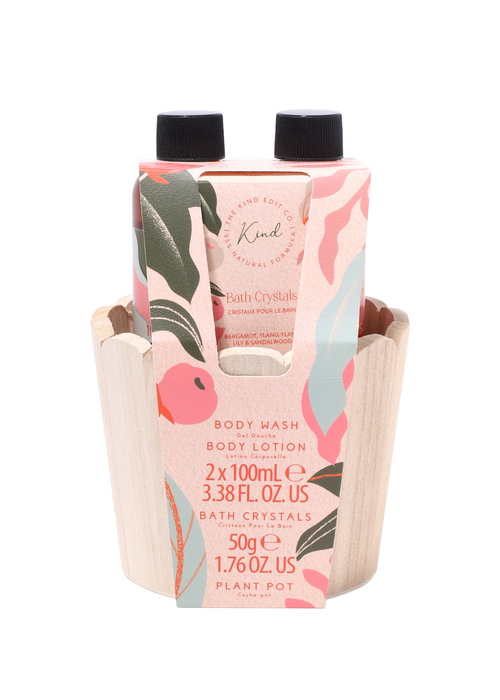 The Kind Edit Co. Kind Pamper Plant Pot Gift Set - One Size Image 2