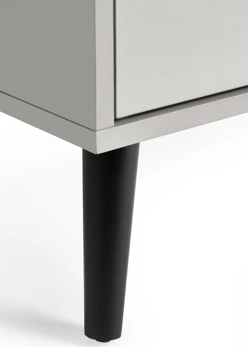 Julian Bowen Alba 5 Drawer Narrow Chest Silk Grey (120.5 x 45 x 40) - One Size Image 4