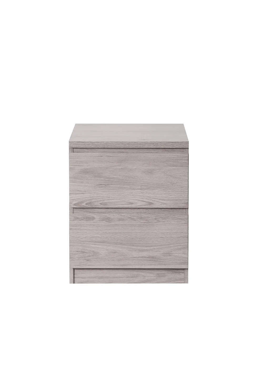 Julian Bowen Jupiter 2 Drawer Bedside in Grey Oak (57 x 45 x 45cm) - No Size Image 5