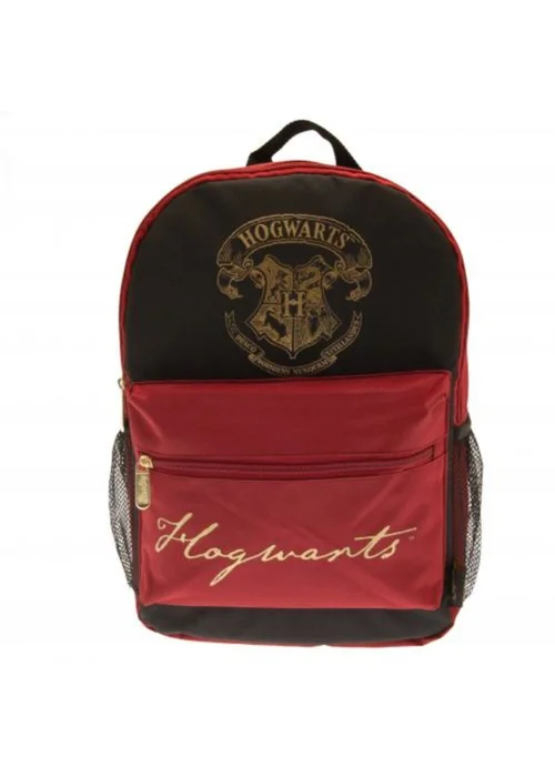 Harry Potter Black Hogwarts Backpack - One Size Image 1
