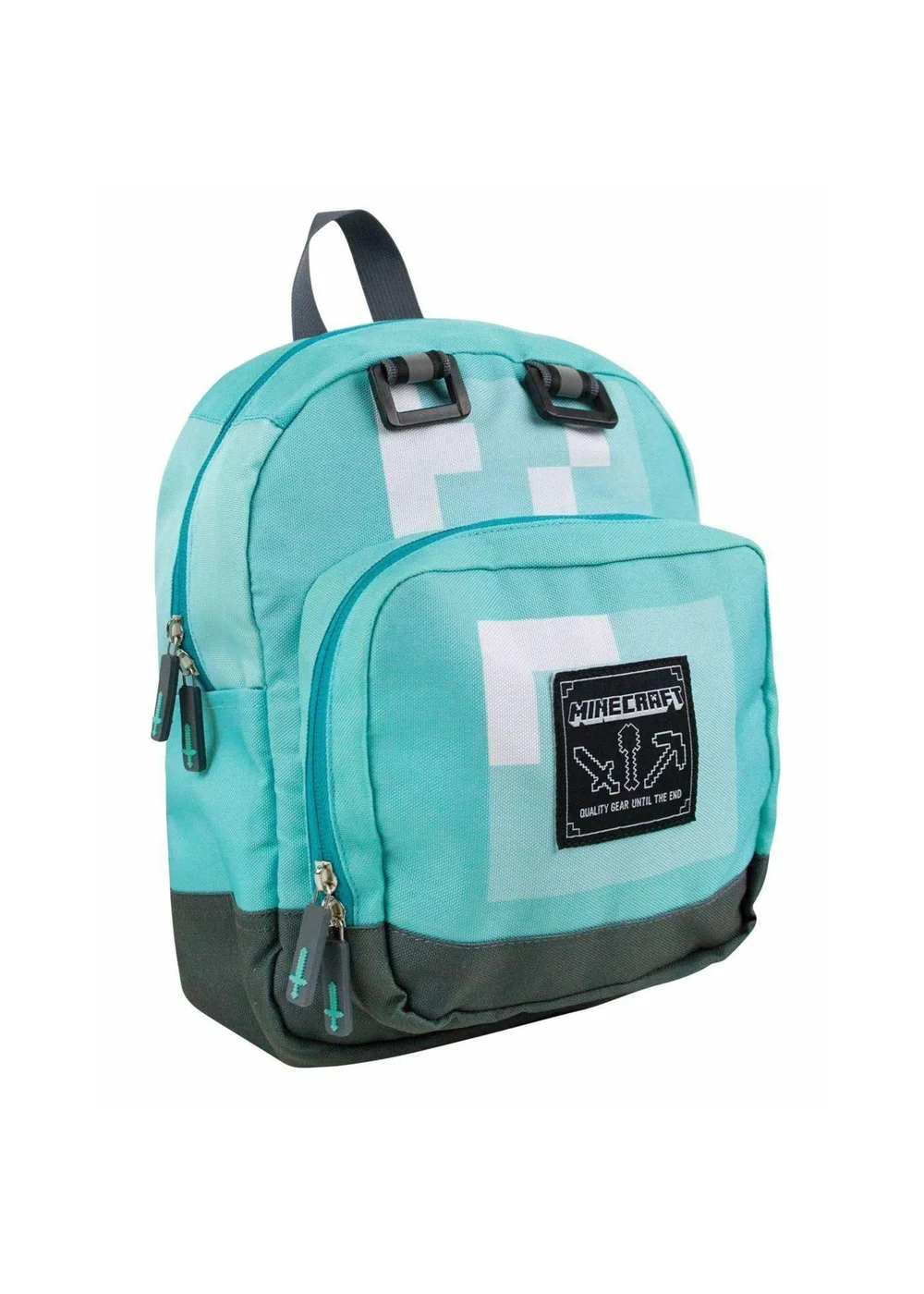Minecraft Blue Mini Diamond Backpack - One Size Image 1