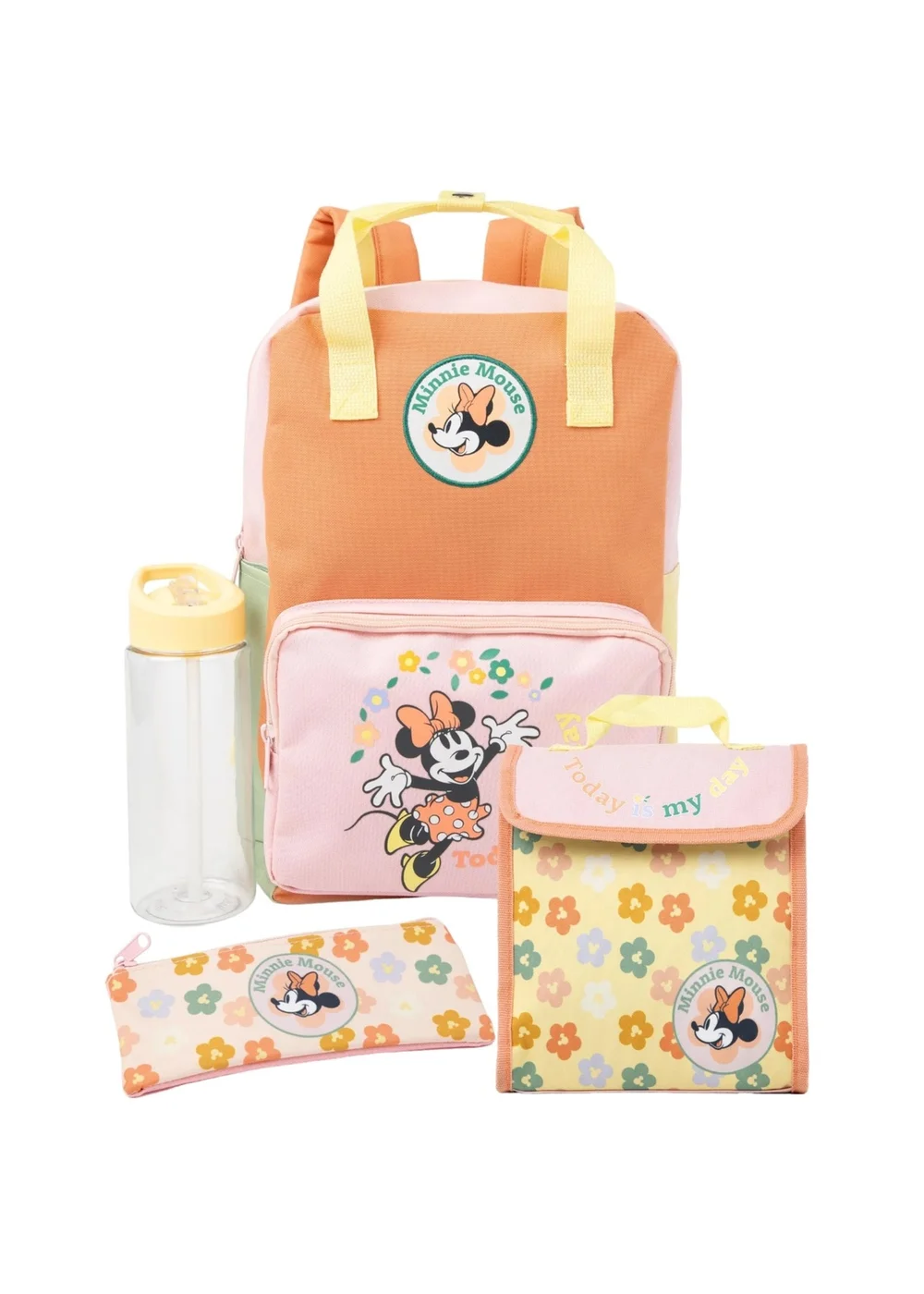 Disney Multi Minnie Mouse Backpack Set - One Size Image 1