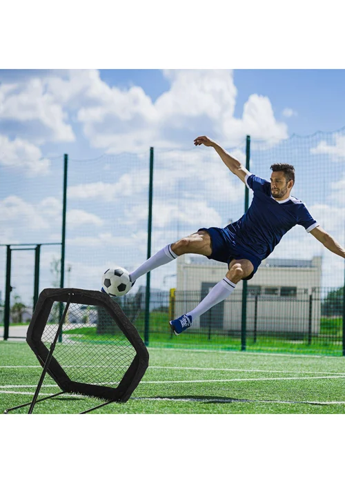 SPORTNOW Football Rebounder Net - One Size Image 2