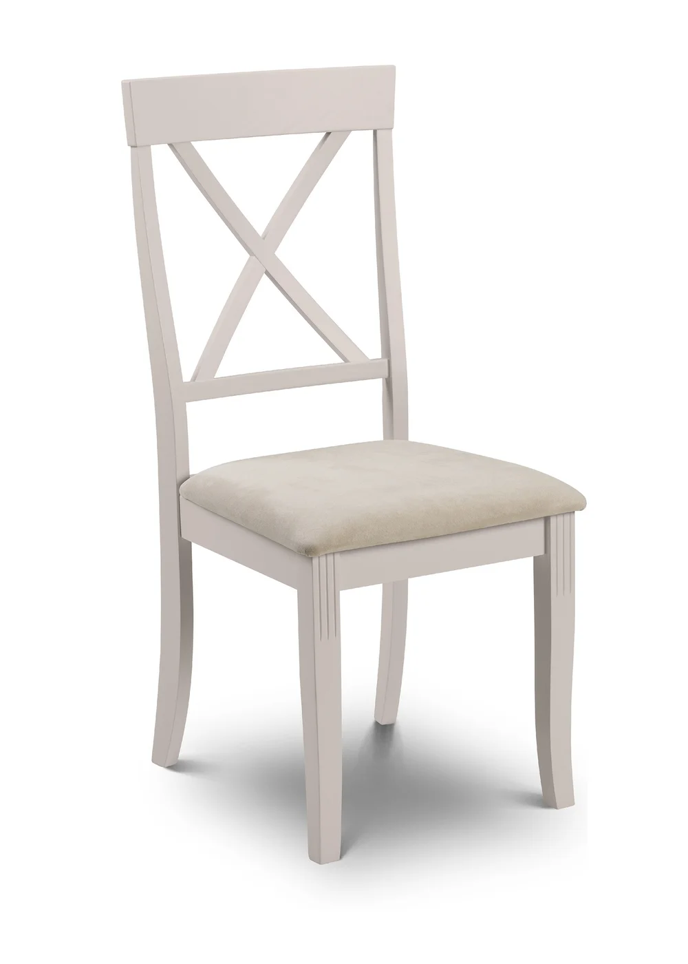 Julian Bowen Grey Davenport Elephant Dining Chairs Set Of 2 (96.5 x 44 x 52cm) - No Size Image 3