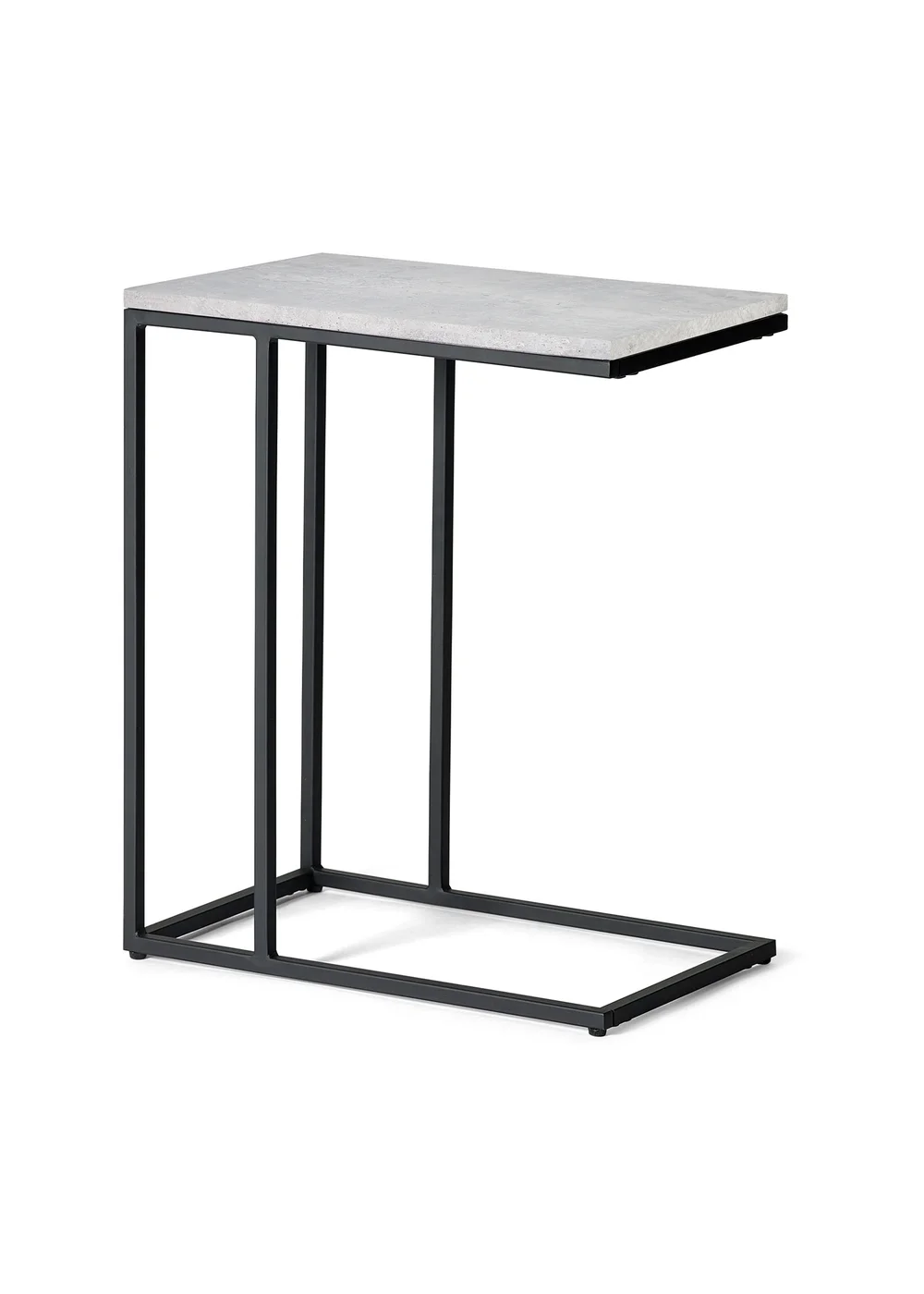 Julian Bowen Black Staten Drinks Table (60 x 30 x 50cm) - No Size Image 3