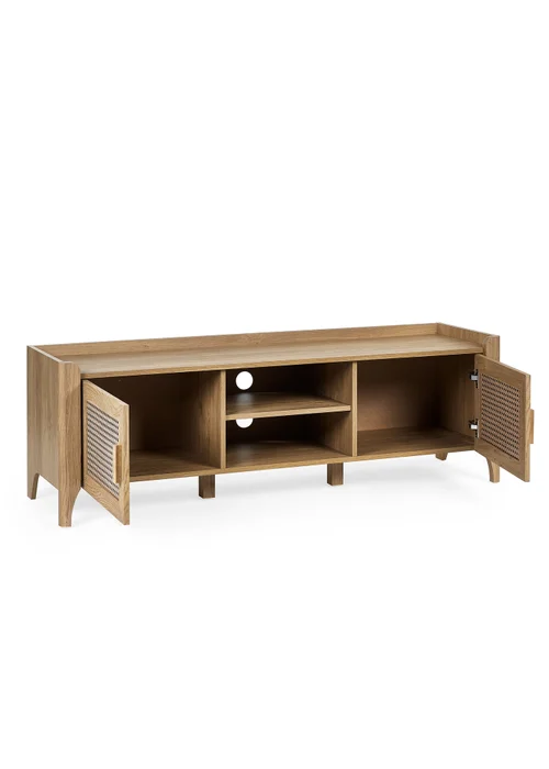 Julian Bowen Brown Sydney Media Unit (48 x 147.5 x 41cm) - One Size Image 3