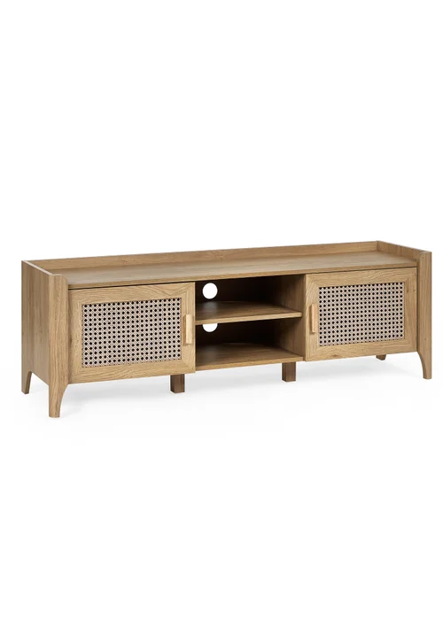 Julian Bowen Brown Sydney Media Unit (48 x 147.5 x 41cm) - One Size Image 2