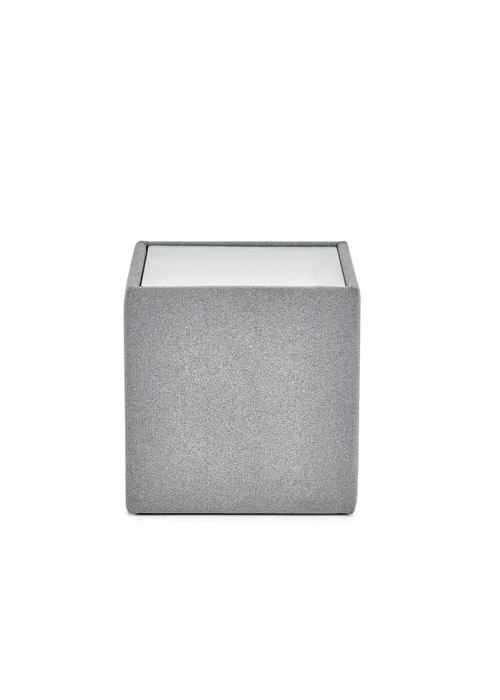Julian Bowen Silver Rohe Lamp Table (45 x 45 x 45cm) - No Size Image 4