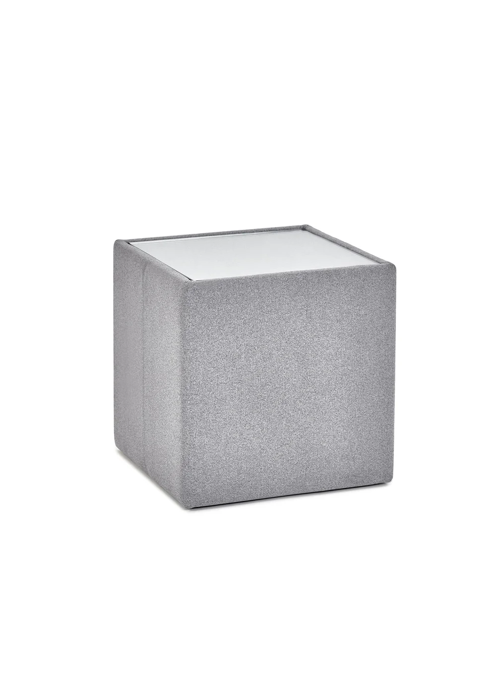 Julian Bowen Silver Rohe Lamp Table (45 x 45 x 45cm) - No Size Image 2