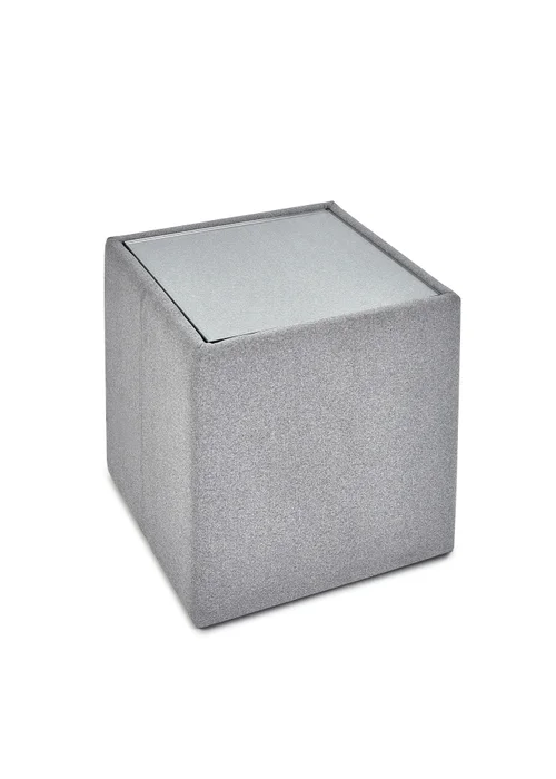 Julian Bowen Silver Rohe Lamp Table (45 x 45 x 45cm) - No Size Image 3