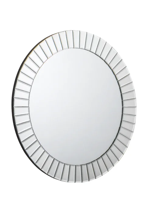 Julian Bowen Sonata Small Round Wall Mirror (60 x 60 x 2cm) - One Size Image 2